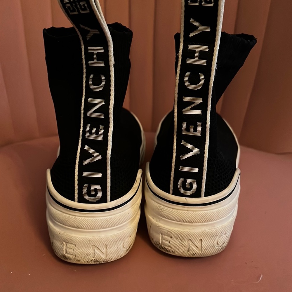 Givenchy black boots, used, still good